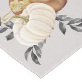 Erntedank "Give Danke" Pumpkin Dankbarkeit Kurzer Tischläufer (Ecke)