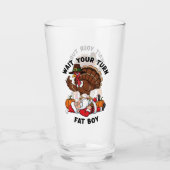 Erntedank-Glas-Tasse Glas (Vorderseite)