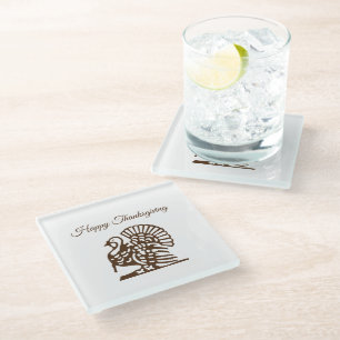 Erntedank Glass Untersetzer