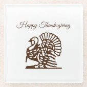 Erntedank Glass Untersetzer (Vorderseite)