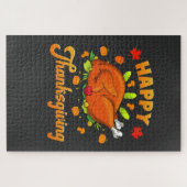 Erntedank - Glückliches Erntedankfest Puzzle (Horizontal)