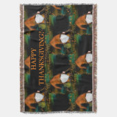 ERNTEDANK GNOME DECKE (Vorderseite Vertikal)