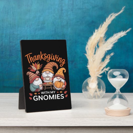 Erntedank Gnome Fall Leopard Türkei Essential T Fotoplatte (Seite)