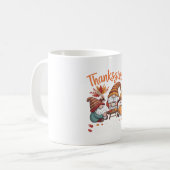 Erntedank Gnome Fall Leopard Türkei Essential T Kaffeetasse (Vorderseite Links)