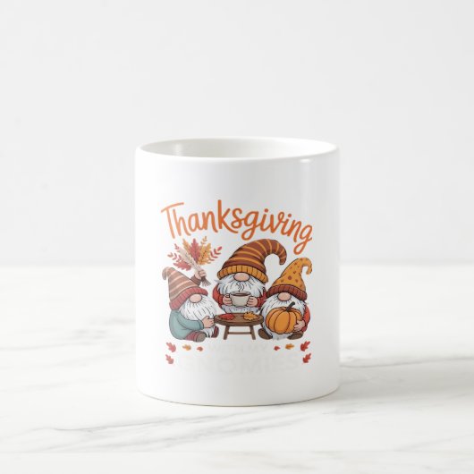 Erntedank Gnome Fall Leopard Türkei Essential T Kaffeetasse (Mittel)