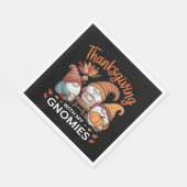 Erntedank Gnome Fall Leopard Türkei Essential T Serviette (Ecke)