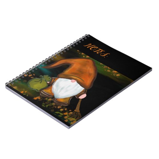 ERNTEDANK GNOME NOTIZBLOCK (Linke Seite)