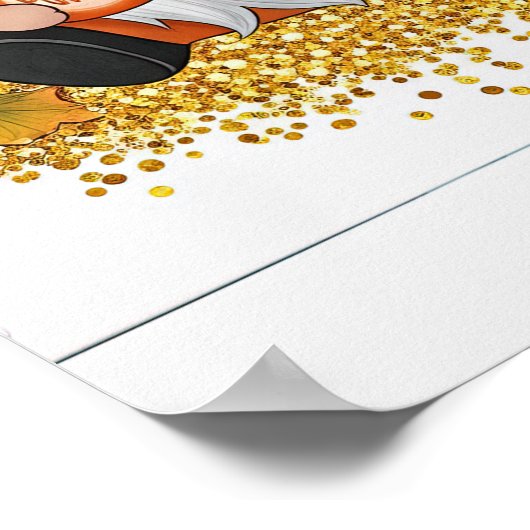 Erntedank Gnomes Poster (Ecke)