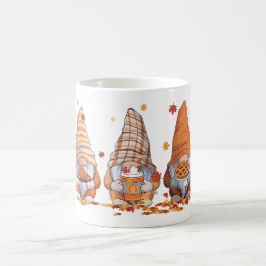 Erntedank Gnomes Tasse (Mittel)