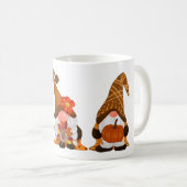 Erntedank Gnomes Tasse (VorderseiteRechts)