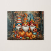 Erntedank Gnomes Trio Puzzle (Horizontal)