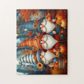 Erntedank Gnomes Trio Puzzle (Vertikal)