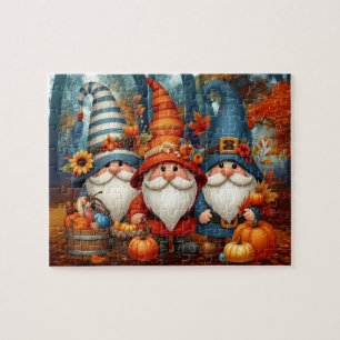 Erntedank Gnomes Trio Puzzle