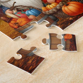 Erntedank Gnomes Trio Puzzle (Seite)
