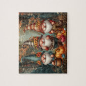 Erntedank Gnomes Trio Puzzle (Vertikal)