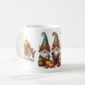 Erntedank Gnomes Trio Tasse (Vorderseite Links)