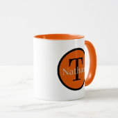 Erntedank Goble Truthahn Urlaub Tasse (VorderseiteRechts)