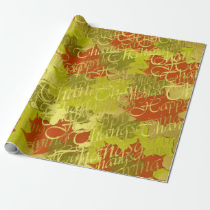 Erntedank, Gold, Text, Herbst, Herbst, Herbst, Fei Geschenkpapier