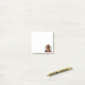 Erntedank Golden Retriever Dog Post-it Klebezettel (Auf Schreibtisch)