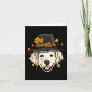 Erntedank Golden Retriever Pilgriever Türkei Day A Karte