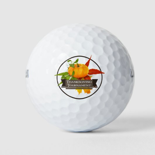 Erntedank Golf Turnier, Golfplätze Golfball (Vorderseite)