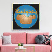 Erntedank Graphics Leinwanddruck (Insitu (Wohnzimmer))