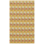 Erntedank Grateful Pilgrims Table Tuch Tischdecke (Vorderseite)