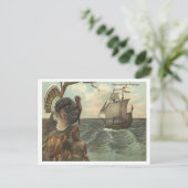 Erntedank Greetings Feiertagspostkarte (Stehend Vorderseite)