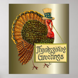 Erntedank Greetings Poster