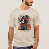 Erntedank Grim Sensenmann T-Shirt (Vorderseite)