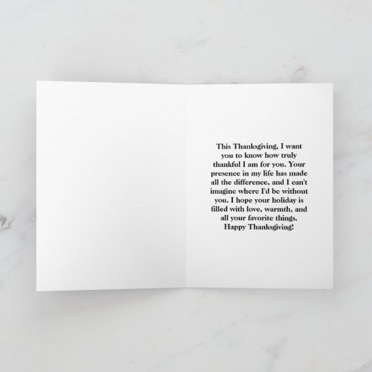 Erntedank Gruß Karte (Innenseite)