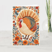 Erntedank Gruß Karte (Vorderseite)