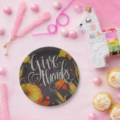 Erntedank Gruß  Pappteller (Party)