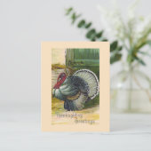 "Erntedank Gruß" Vintage Postkarte (Stehend Vorderseite)