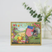 Erntedank - Grüße 1906 Postkarte (Stehend Vorderseite)