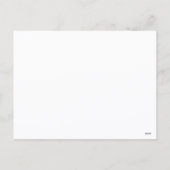 Erntedank-Grüße Truthahn Feiertag Postkarte (Rückseite)