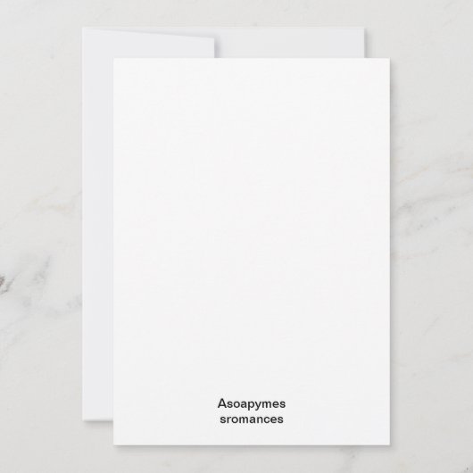 Erntedank-Grußkarte Dankeskarte (Rückseite)