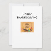 Erntedank-Grußkarte Dankeskarte (Vorderseite)