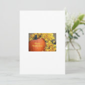 Erntedank-Grußkarte Dankeskarte (Stehend Vorderseite)