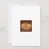 Erntedank-Grußkarte Dankeskarte (Vorderseite)