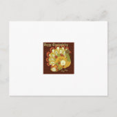 Erntedank Grußkarte Feiertagspostkarte (Vorderseite)