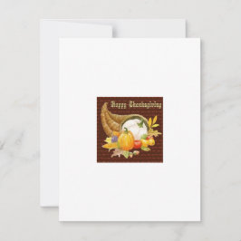 Erntedank-Grußkarte Mitteilungskarte