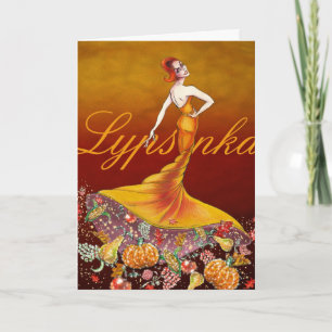 Erntedank Grußkarte Nr. 1 (innen grüßen) Feiertagskarte