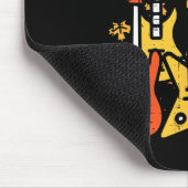 Erntedank Guitars Fall Rock Music Riocker Men B Mousepad (Ecke)