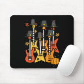 Erntedank Guitars Fall Rock Music Riocker Men B Mousepad (Mit Mouse)