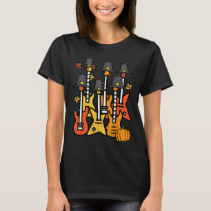Erntedank Guitars Fall Rock Music Riocker Men B T-Shirt