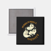 Erntedank Halloween Fall Funny Niedlich Purranorma Magnet (Vorderseite/Rückseite)