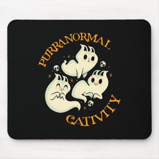 Erntedank Halloween Fall Funny Niedlich Purranorma Mousepad (Vorne)