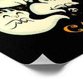 Erntedank Halloween Fall Funny Niedlich Purranorma Poster (Ecke)
