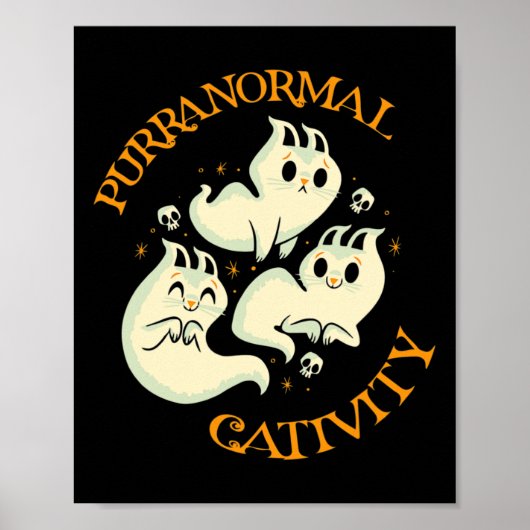 Erntedank Halloween Fall Funny Niedlich Purranorma Poster (Vorne)